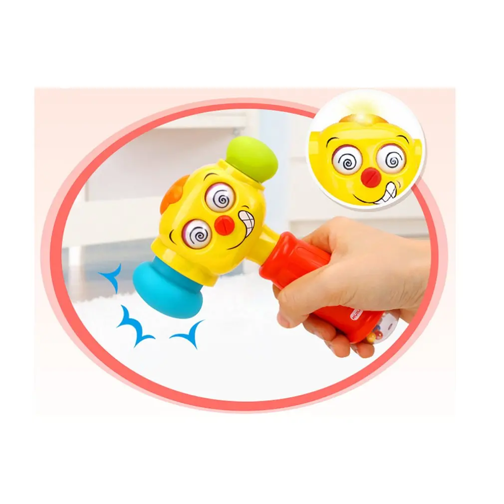 Выбить счастье смешно изменить молоток исследовать электронный молотки Baby молоток хит детские, для малышей ритм музыки игрушка