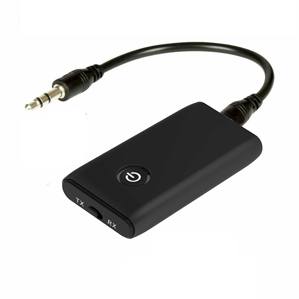 2 in 1 Bluetooth 5.0 Transmitter Receiver TV PC Car Speaker 3.5mm AUX Hifi Music Audio Adapter/Headphones Car/Home Stereo Device