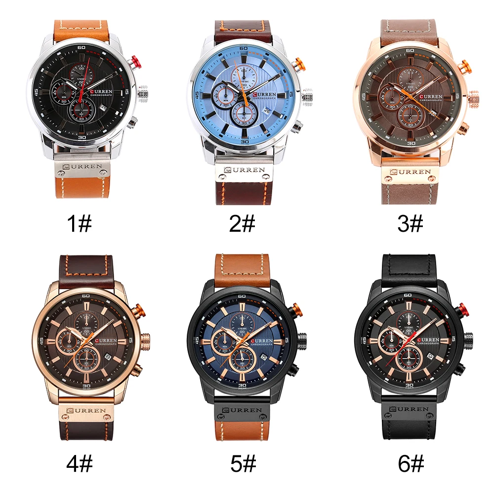 Curren 8291 Топ бренд Роскошные Кварцевые часы наручные мужские часы мужские модные спортивные наручные часы wo мужские часы s