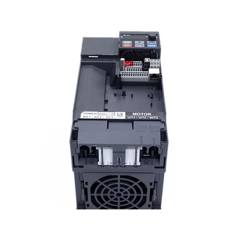 Преобразователь серии Delta MS-300 VFD2A8MS21ANSAA 0.4kW встроенный PLC, встроенное тормозное устройство