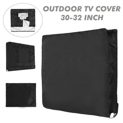 Waterproof Outdoor Dustproof TV Screen Cover - Durable Oxford Fabric for 30-58 Inch TVs (30 to 32 Inch)