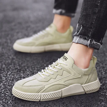 

Casual Breathable cow suede Leather Shoes men Wild Comfortable Mens Shoes Sneakers lace up oxfords shoes Zapatos De Hombre