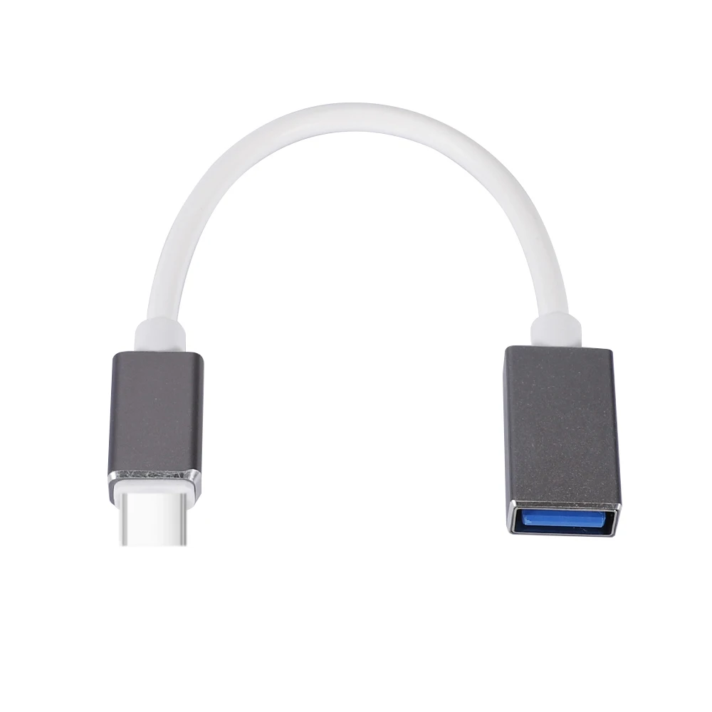 Кабель адаптер Type C OTG USB 3 Male To Female для MacBook Pro Samsung S9 OTG|Переходники и адаптеры| |