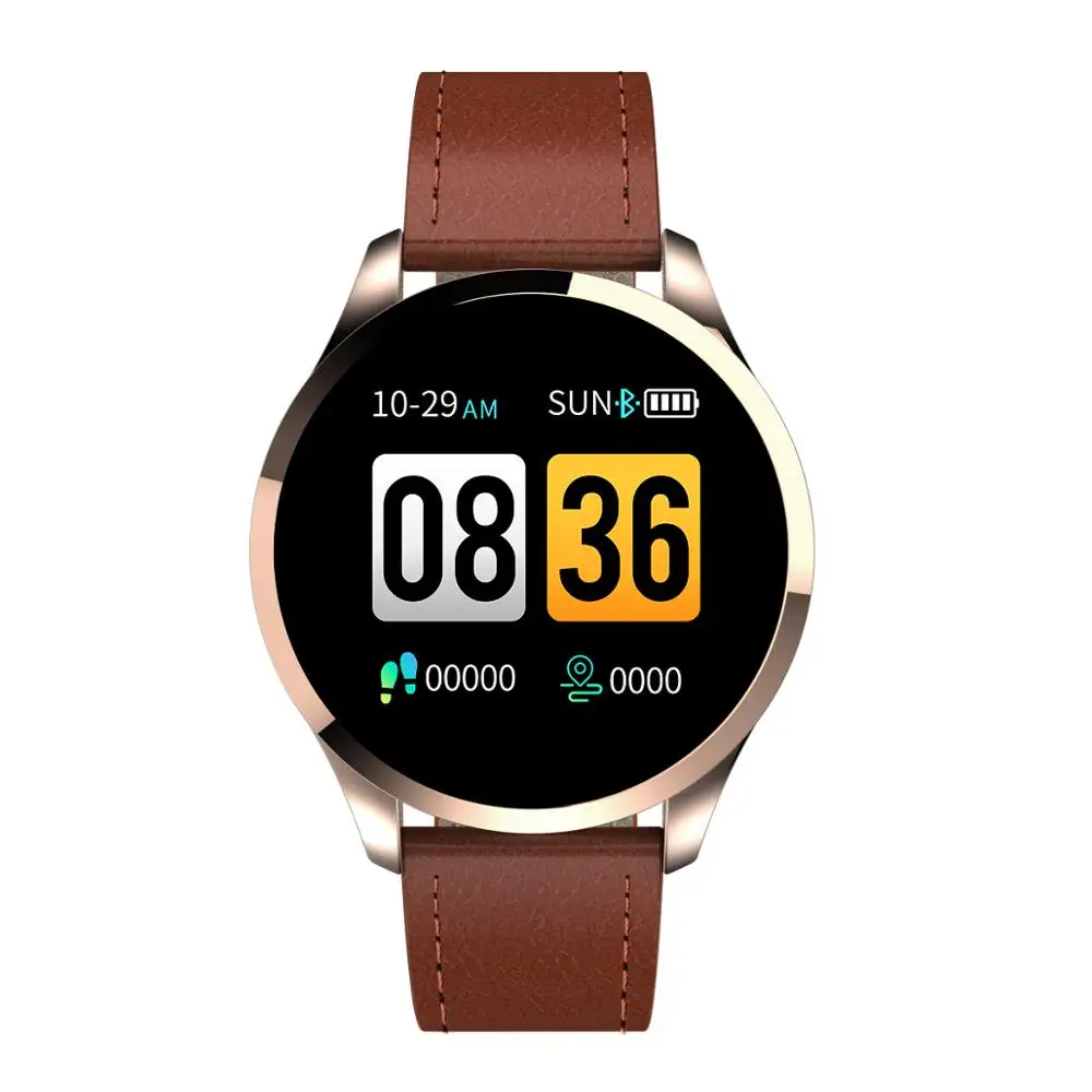 

Karuno Q9 Smart Horloge Waterdicht Bericht oproep herinnering Smartwatch mannen Hartslagmeter Fitness Tracker Bluetooth Android