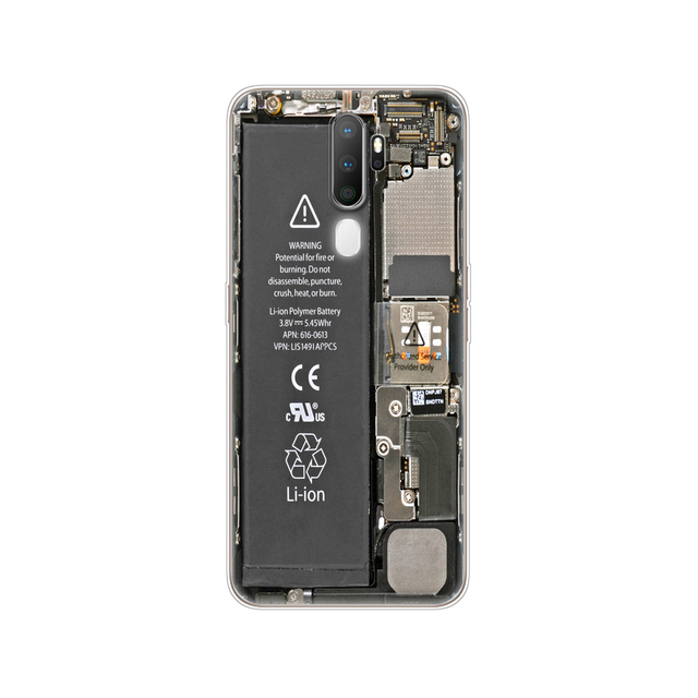 For Oppo A9 A5 2020 Case Soft TPU Phone Shell Back For OPPOA9 OPPOA5 A 9 Coque A 5 Cover Silicon Protective Funda 6.5" cat