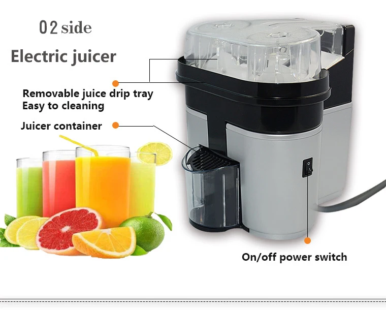 Double press two sets of electric orange juicer squeezes lemon original juicer 3