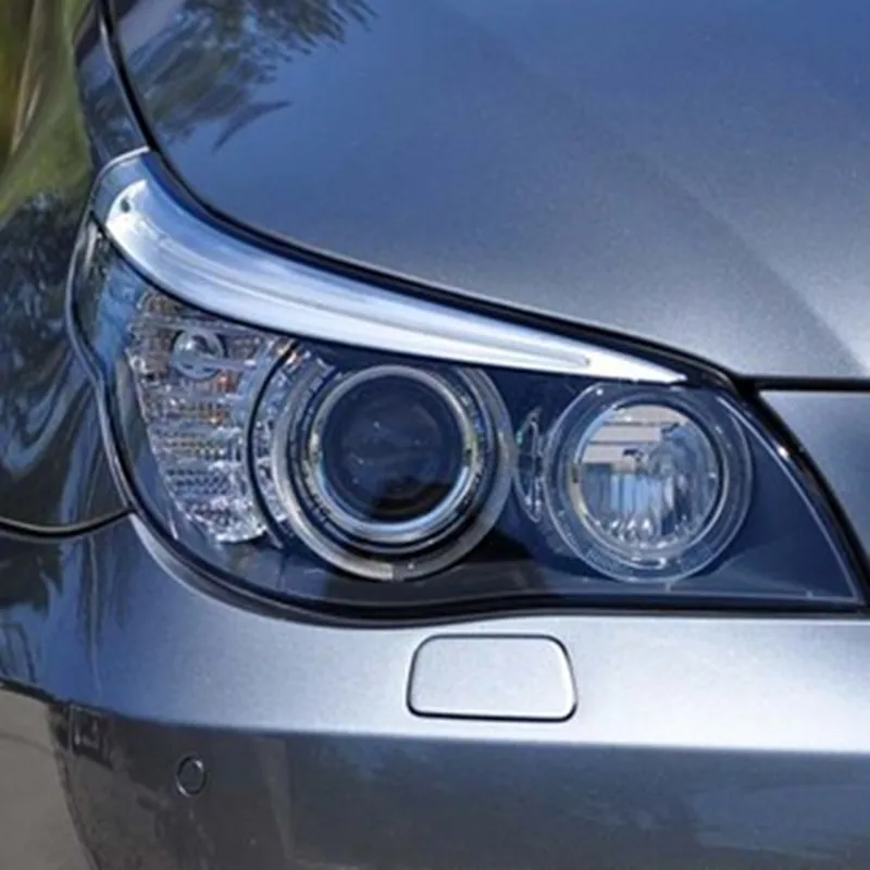 LED Headlight Assembly for BMW 5 Series E60 523 520 525 528 530 535 Angel Eye DRL Daytime