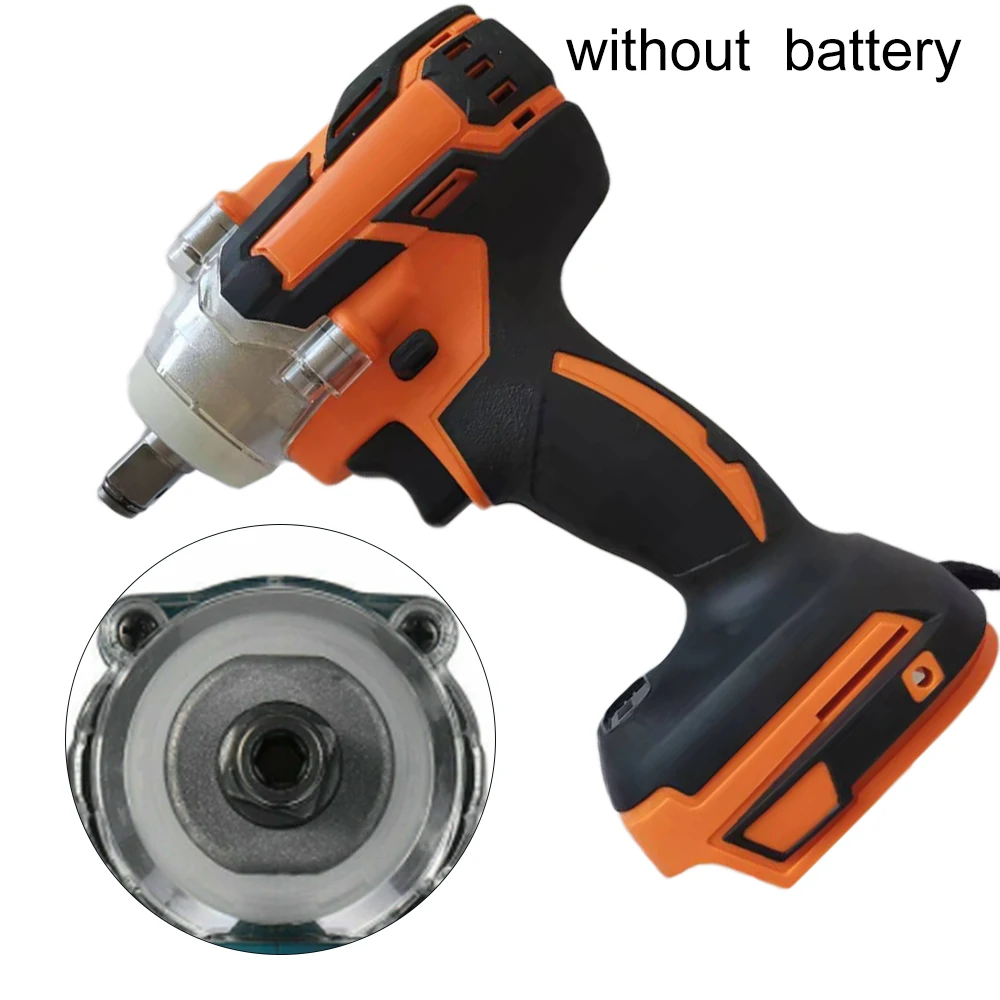 

520Nm High Torque Impact Wrench 18V Brushless Cordless For Makita Battery Parts