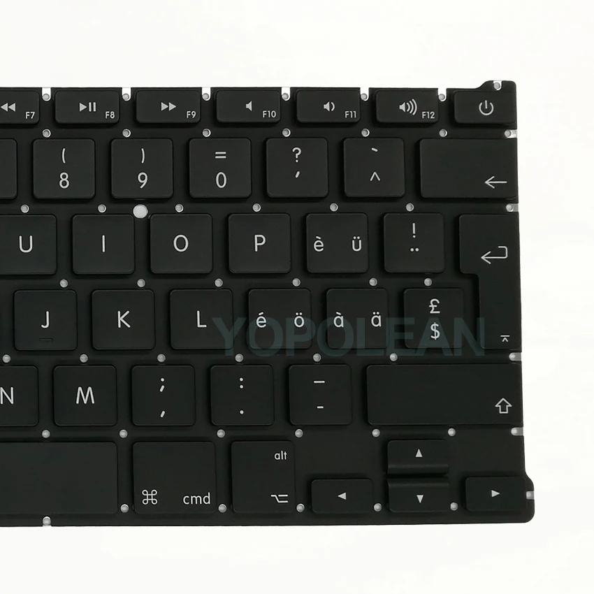 Новинка для Macbook Air 1" A1466 A1369 швейцарская клавиатура с подсветкой 2011- лет