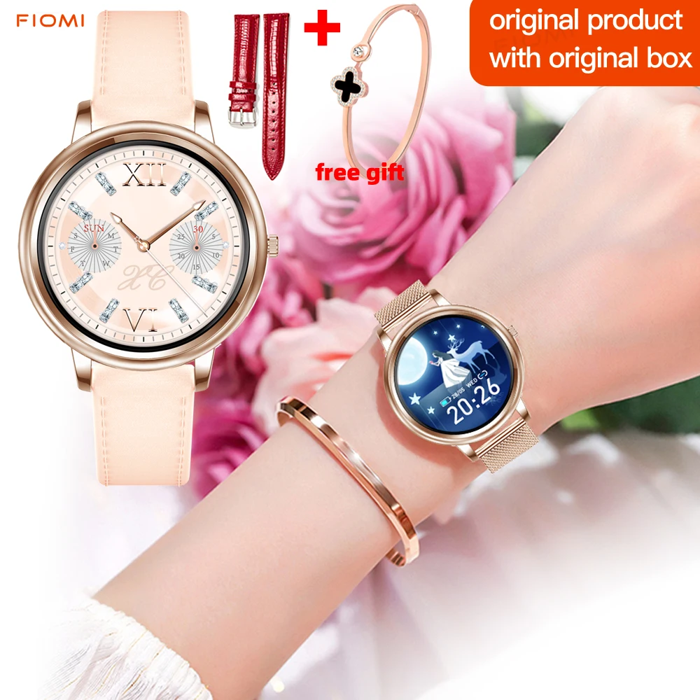 H2 Women Smart watch metal Sport Heart Rate Monitor IP67 Waterproof Fitness Pedometer Bracelet gift for girlfriend Smartwatches |