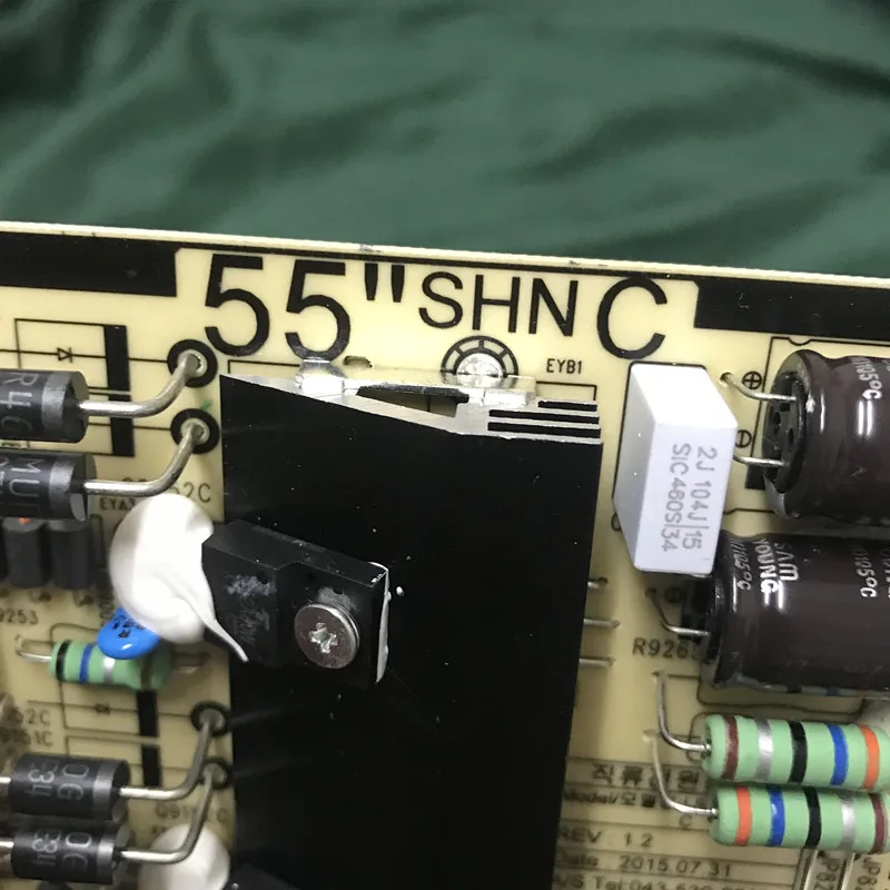 Плата питания карта питания для samsung 55 дюймов ТВ L55SHN_FHS BN44-00859A UA55JS7200 UA55JS7200JXXZ UE55JU6800