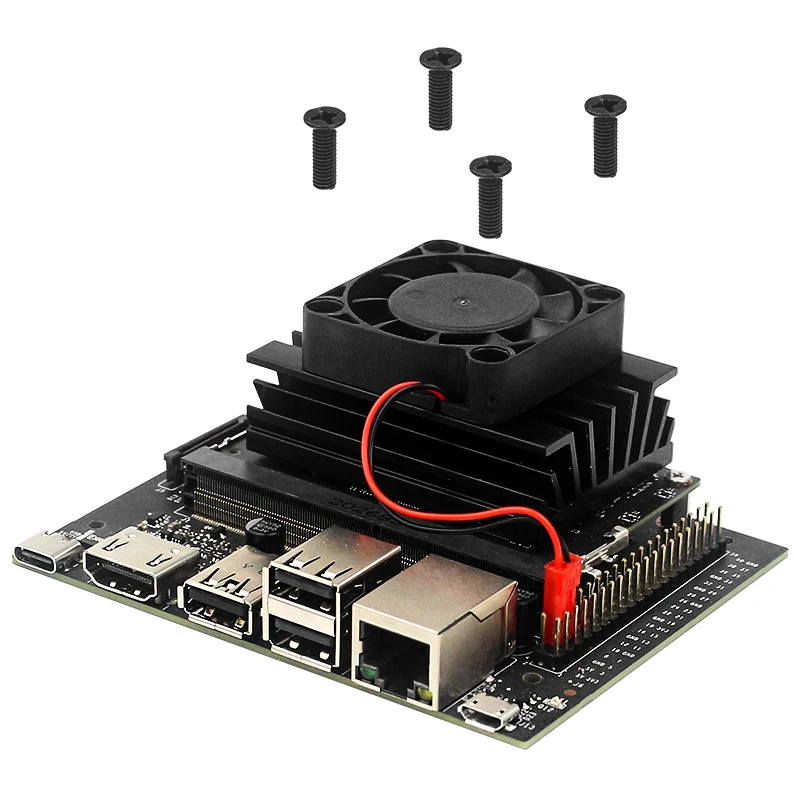 Кулер для процессора NVIDIA Jetson Nano|Аксессуары демонстрационных стендов| |