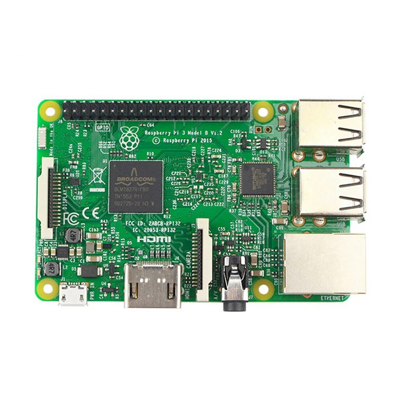 Для Raspberry Pi 3 Model B+ 1 Гб ОЗУ Wifi и Bluetooth+ блок питания+ чехол