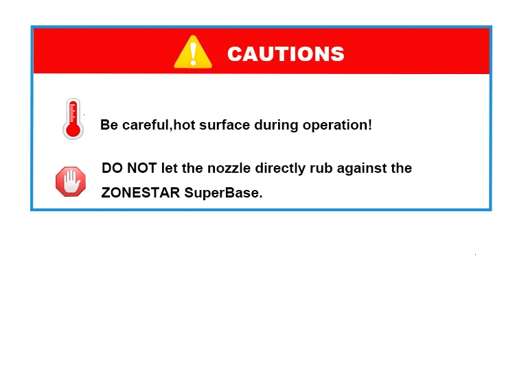 ZONESTAR SuperBase с покрытием из закаленного стекла, легко снимается, 3D-принтер, платформа с подогревом, сборка поверхности, совместимая с MK2 MK3