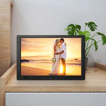 

10 inch Digital Photo Frame LED IPS Screen 1080P 1280X800 HD Human Induction Electronic Album Picture Alarm Clock Movie Player