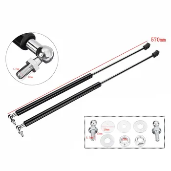 

Hot 2pcs Car Front Bonnet Hood Support Engine Cover Supports Gas Struts Shock Lift Lid for Renault Kadjar 2009-2018 Car Accessor