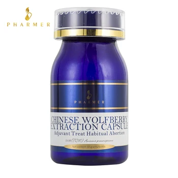 

Pharmer Chinese Wolfberry Extraction Capsule, Adjuvant Treat Habitual Abortion, Cure Pregnancy bleeding, vaginal bleeding, 50pcs