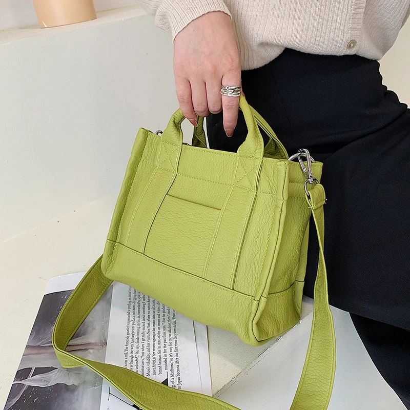 Minimalist Square Handbag Shoulder Bag