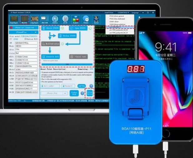 JC P11 3IN1 BGA110 PCIE программист forIPHONE 8/8 P/X/XR/XS/XSMAX JC pro1000s p7 ForiPhone 5SE 6 6P 6S 6SP iP