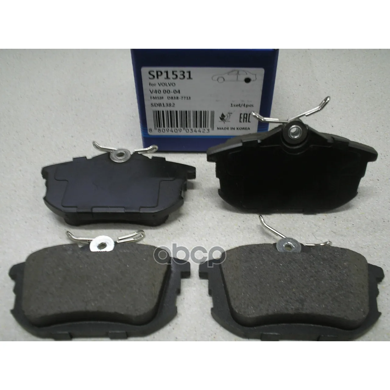 Колодки Тормозные Задние Sangsin Brake Sp1531 Sangsin brake арт. SP1531