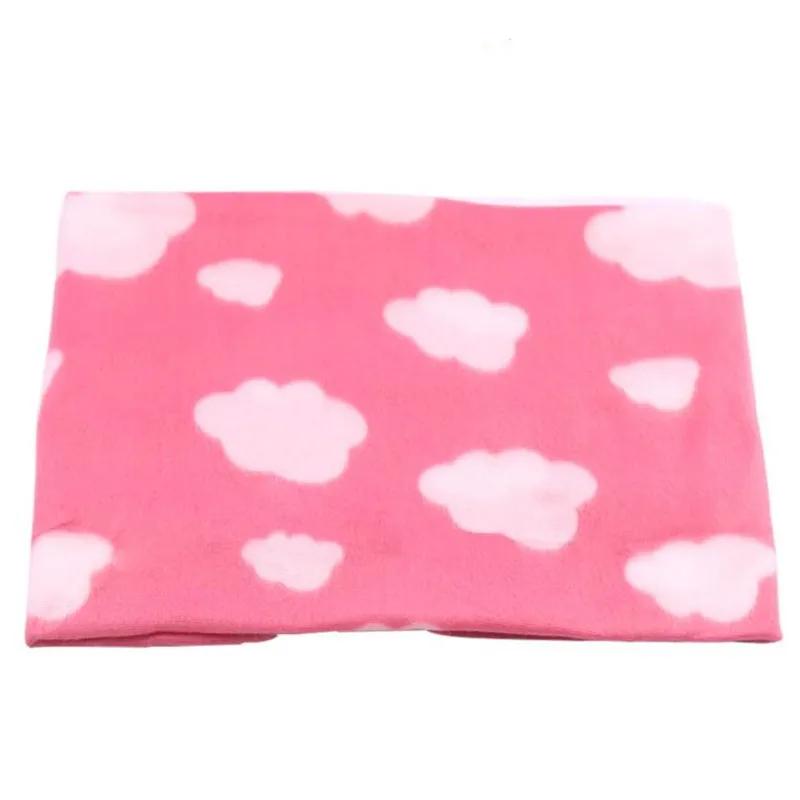 pink Прекрасный Коврик для животных мягкий теплый коралловый флис Ca Rtoon Pet Puppy Dog Cat коврики одеяло спальная кровать маленькая средняя собака товары для животных, кошек 13 - Цвет: pink