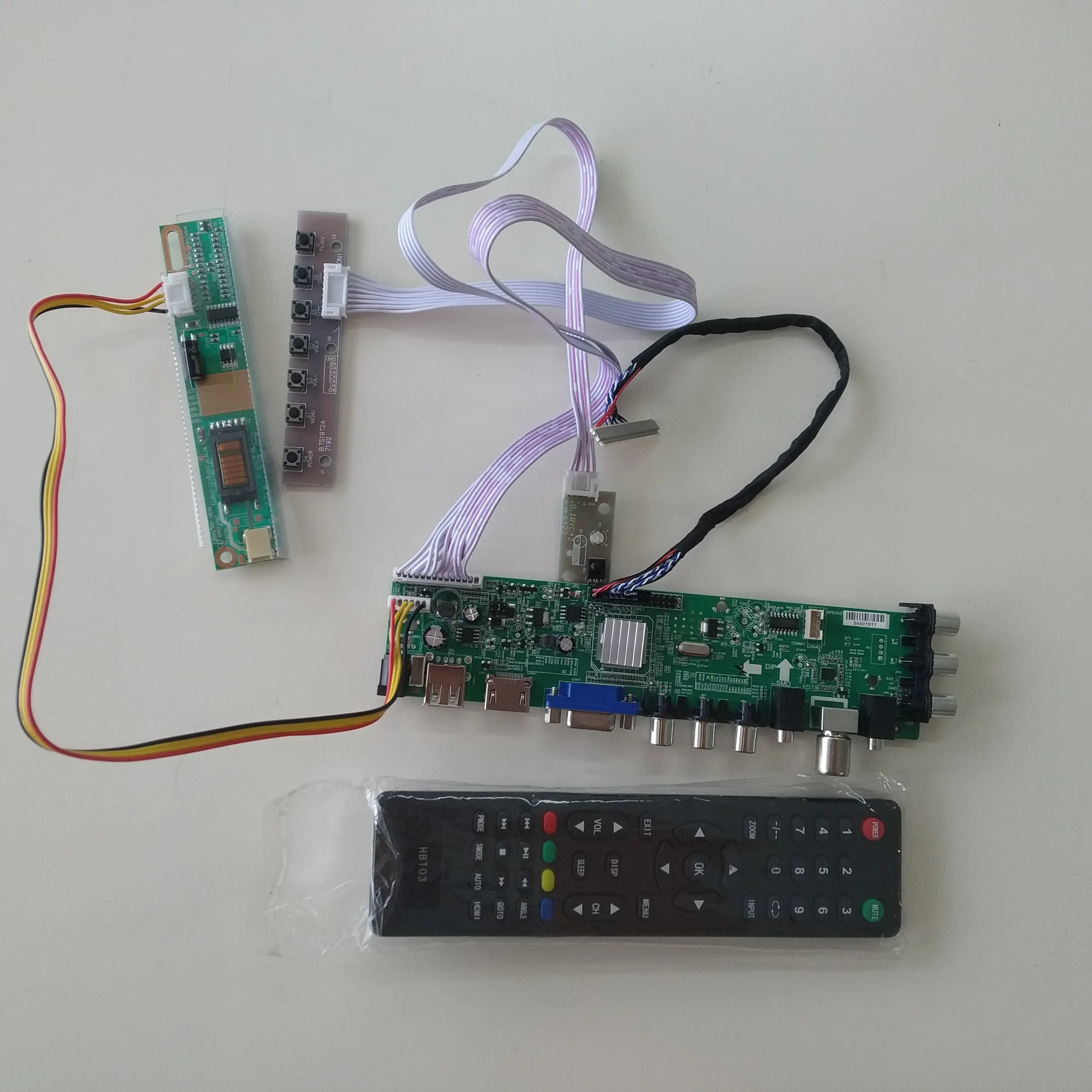 Комплект для QD15TL04/QD15TL02 HDMI lcd 1280X800 DVB-T DVB-C 15," 1 CCFL плата контроллера 30pin ТВ Панель VGA USB AV цифровая