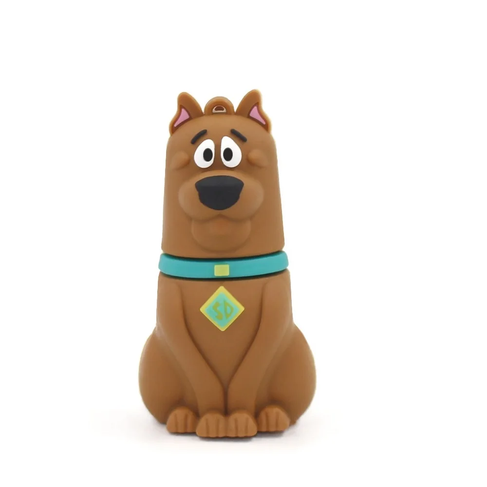USB флеш накопители в виде милых животных 16 ГБ мультяшная собака накопитель 32