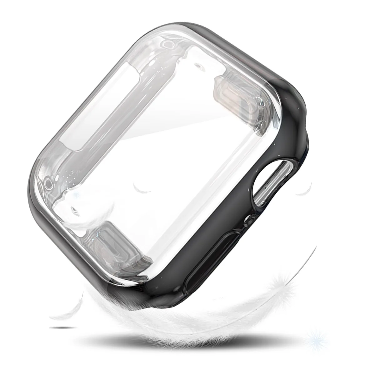 Для Apple Watch series 5 4 3 2 1 ремешок корпус 42 мм 38 м 40 мм 44 мм тонкий пластиковый чехол протектор для iWatch 4 44 мм чехол для часов