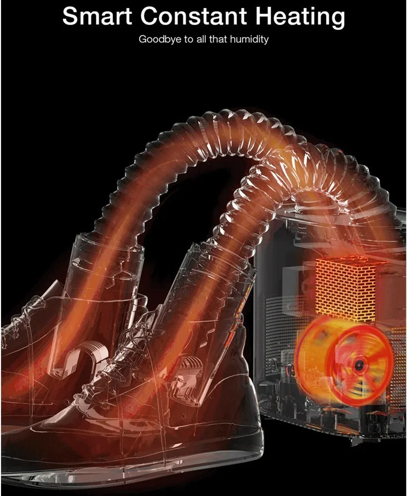 For Xiaomi Deerma Shoe Dryer 220v Sterilizer UV Shoe Sterilizer Intelligent Multi-Function Retractable Dryer For Shoes