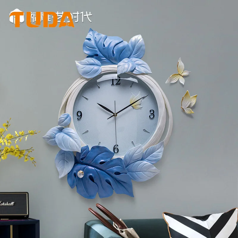 Wall Clock Elegant Clock Domestic Art Watch Wall Hanging