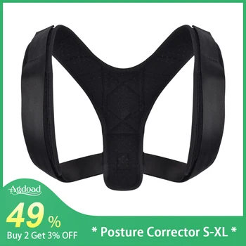

Adjustable Posture Corrector S M L XL Clavicle Spine Back Shoulder Lumbar Children Posture Correction Belt for Prevent Humpback