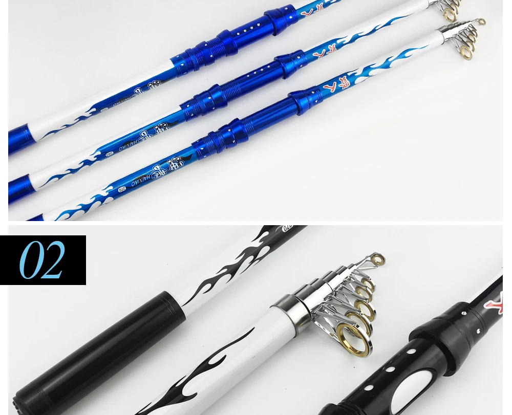 Высокоуглеродистая телескопическая удочка для соленой воды, сверхпрочная ультра-светильник, углеродная Удочка 2,1-3,6 м, спиннинговая удочка