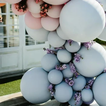 

5"10"12"18" 5-30Pcs Grey Balloons Matte Gray Macaron Balloon Wedding Decorations Birthday Party Supplies Globos Helium Baloon