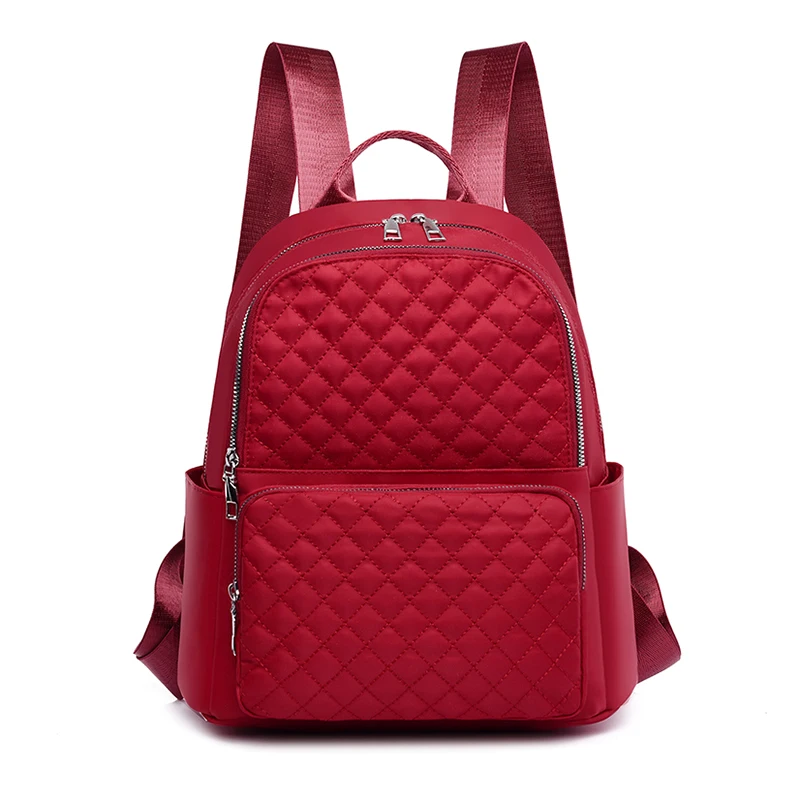 stylish backpacks for teenage girl 2021 New High Quality Waterproof Nylon Backpacks Women Large Capacity Travel Fashion Backpack School Bags For Girls Mochila stylish backpack purse Stylish Backpacks