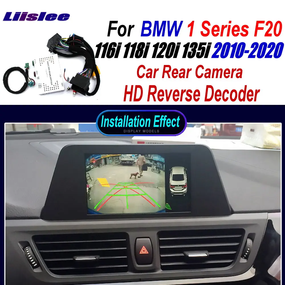 

Car Rear View Camera For BMW 1 Series F20 116i 118i 120i 2010-2020 Interface Adapter Connect Original Screen HD Reverse Decoder