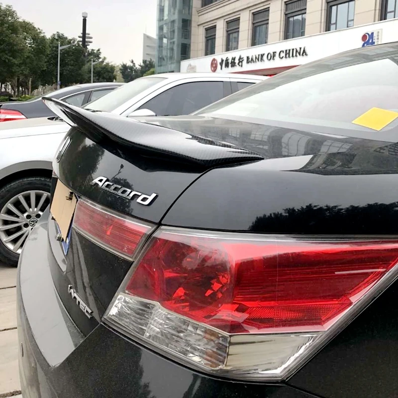 Для Honda Accord спойлер 2008-2013 углеродного волокна/FRP хвост R Стиль спойлер, аксессуары
