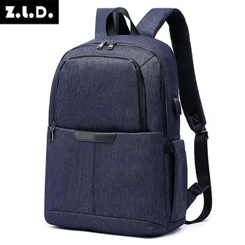 

Leisure Shoulders Backpack Male Men Waterproof Shoulders Bag Usb Computer Shoulders Bag