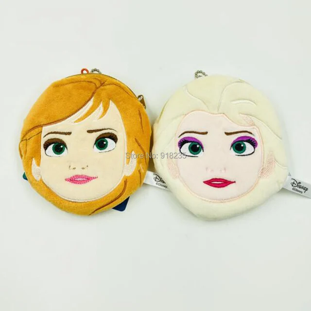 20/Lot 2 Styles Snowmon Olaf 10CM Coin Bag Plush Keychain Pendant Stuffed Toys