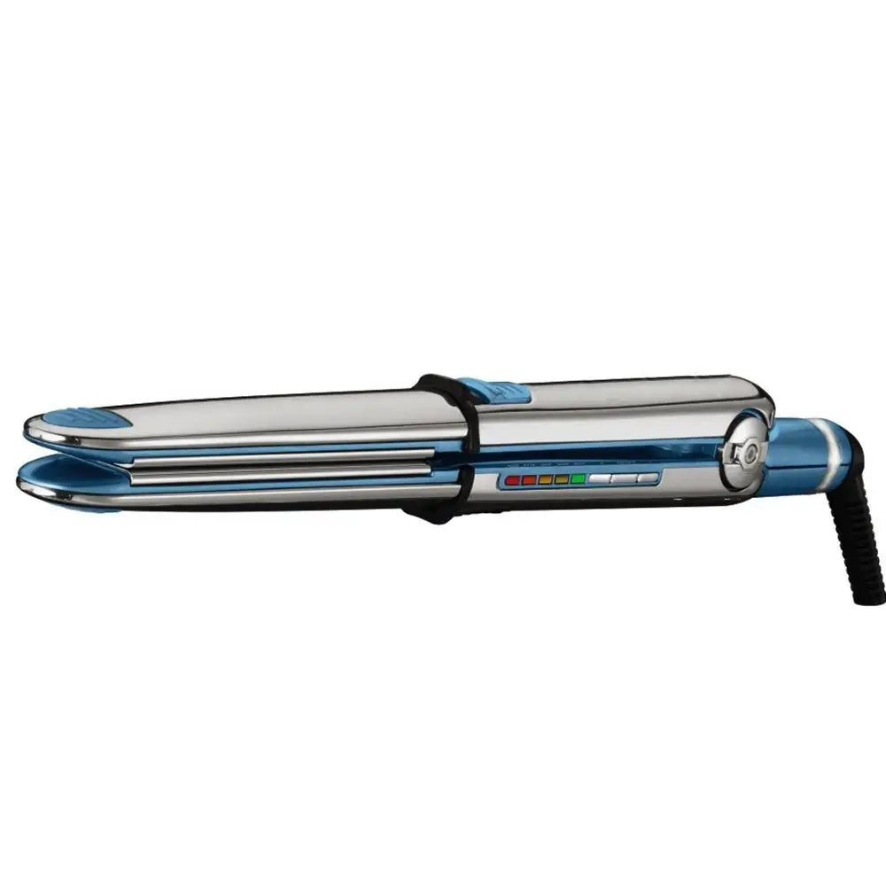 Blue no box 010 Nano titanium 450F температурный утюжок для волос синий 11/4 быстрый нагрев салонный прямой утюжок для волос Профессиональный Выпрямитель для волос - Цвет: Blue no box 010