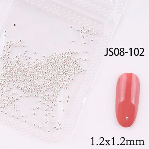 1bag approx 500pcs nail art metal rivets Nail Studs Slider Manicure metal patch for nail accessories decoration jsce-25dtrd JS08-102