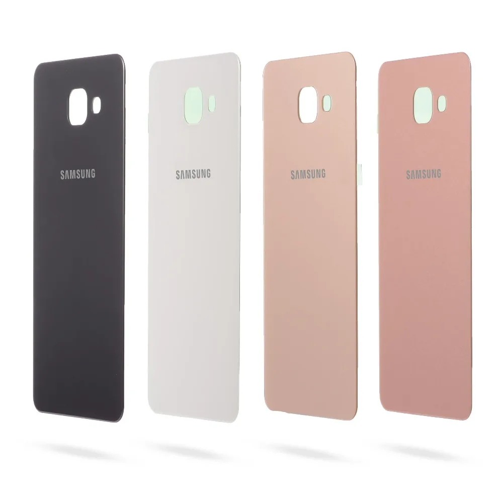 Задняя крышка батарейного отсека для Samsung Galaxy A7 A710 задняя крышка корпуса батарейного отсека Запасные части