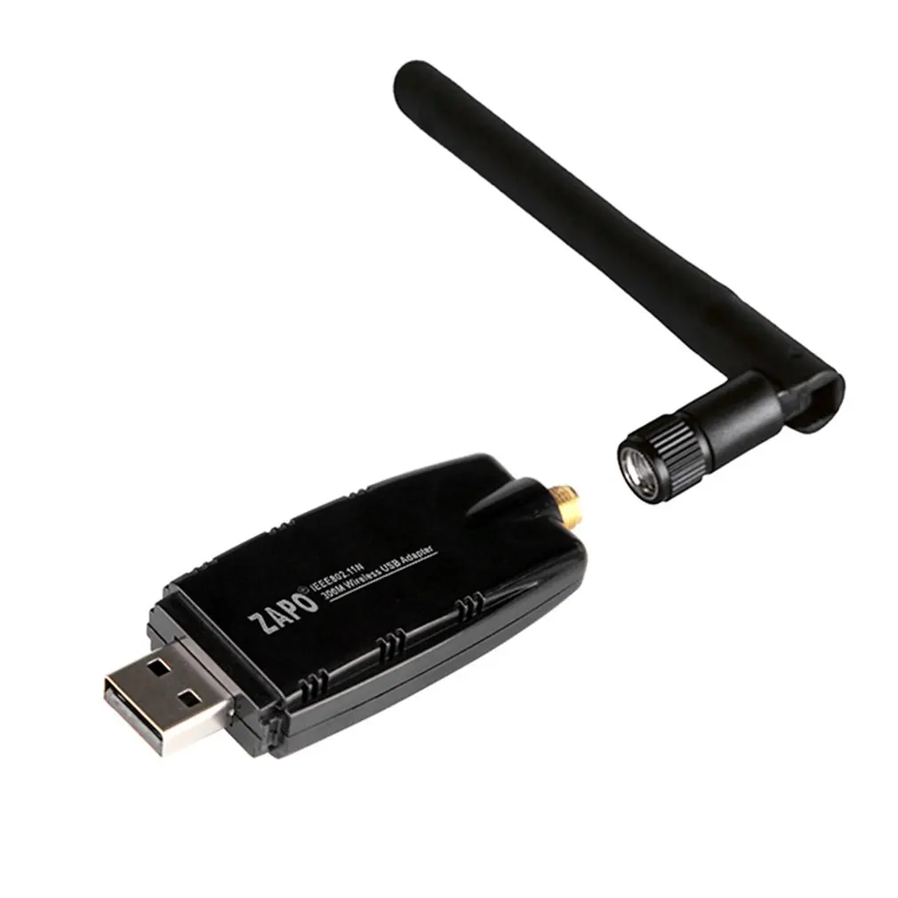 300 м USB беспроводная сетевая карта адаптер Wi-Fi адаптер и беспроводная внешняя антенна по всему миру поддерживает Ad-Hoc