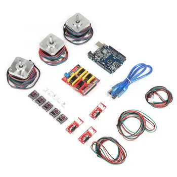 

A4988 GRBL CNC Kit CNC shield + DRV8825 Stepper Motor Driver Endstop