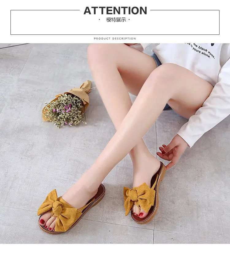 Women's shoes new women's summer fashion Joker flat-bottomed casual fashion slippers Korean women's sandals wholesale