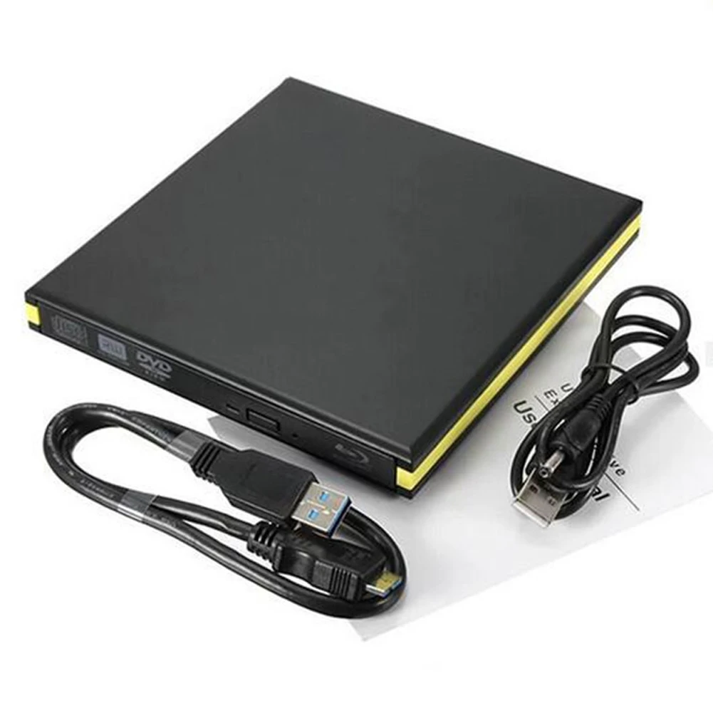 

USB 3.0 Desktop Square CD Player Noise Reduction Computer Accessories Portable Ultra Slim Disk Fast Transfer External DVD Drive
