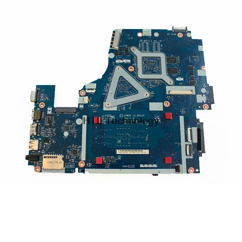 HOLYTIME Материнская плата ноутбука для acer aspire E5-521 E5-521G Z5WAE LA-B231P NBMS511005 NB. MS511.005 DDR3 протестирована