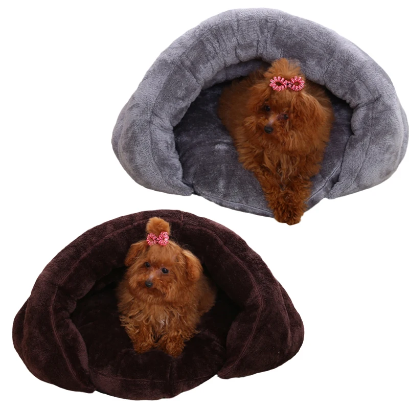 

Съемная кровать для маленьких собак, зимний теплый домик для щенков и кошек, гнездо для чихуахуа, кровати для питомцев, аксессуары для собак