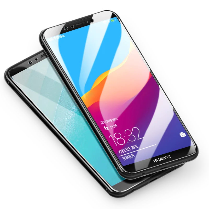 2 шт закаленное стекло для huawei P smart Z Plus Y9 Y7 Y5 P20 Lite GR3 тег DIG L21 LYO-L01 4C Pro Y6 II защита экрана