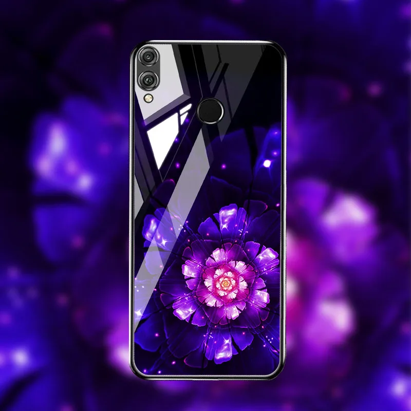 M030 Чехол из закаленного стекла для huawei Honor 8X, чехол для huawei Honor 10i 9 Lite 20s P20 Lite P30 Pro mate 20 Pro, защитный чехол - Цвет: M030