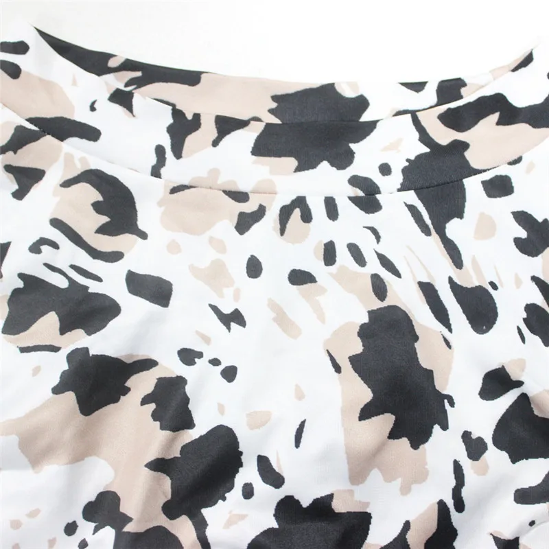 Plus Size Dress for Women Leopard Print  Bodycon Lace Up Stretch Sexy Maxi Dress Fall Clothes New Style Wholesale Dropshipping